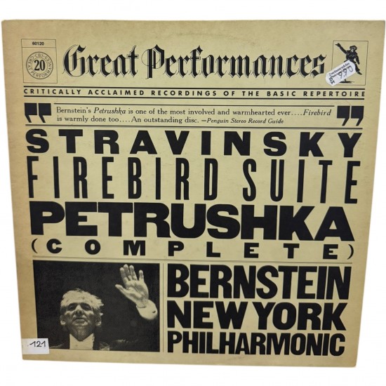Igor Stravinsky, New York Philharmonic, Leonard Bernstein - Feuervogel (Suite) - Petrushka