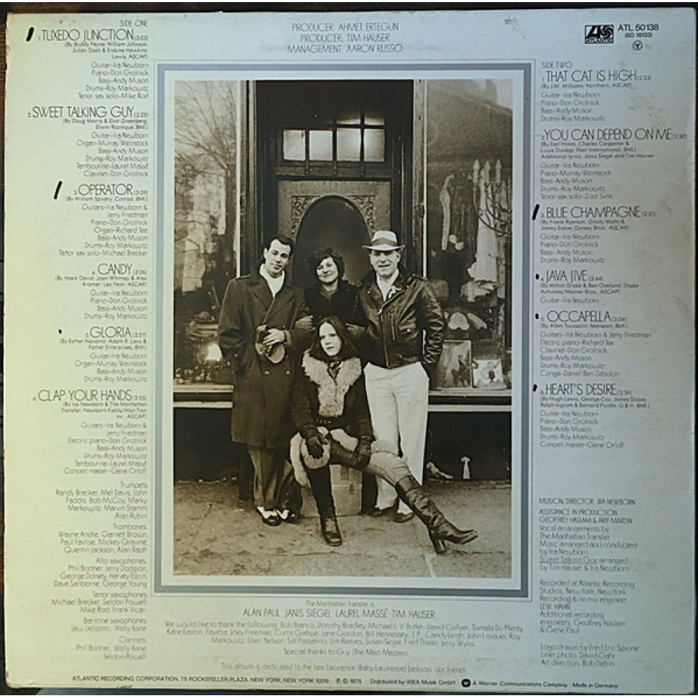 The Manhattan Transfer – The Manhattan Transfer