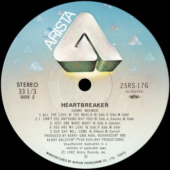 Dionne Warwick – Heartbreaker