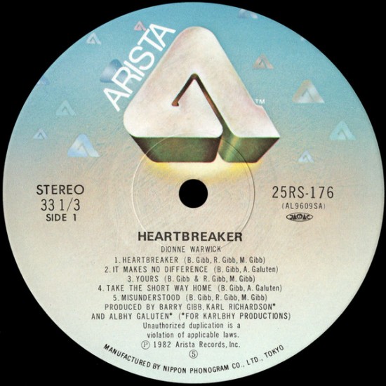 Dionne Warwick – Heartbreaker
