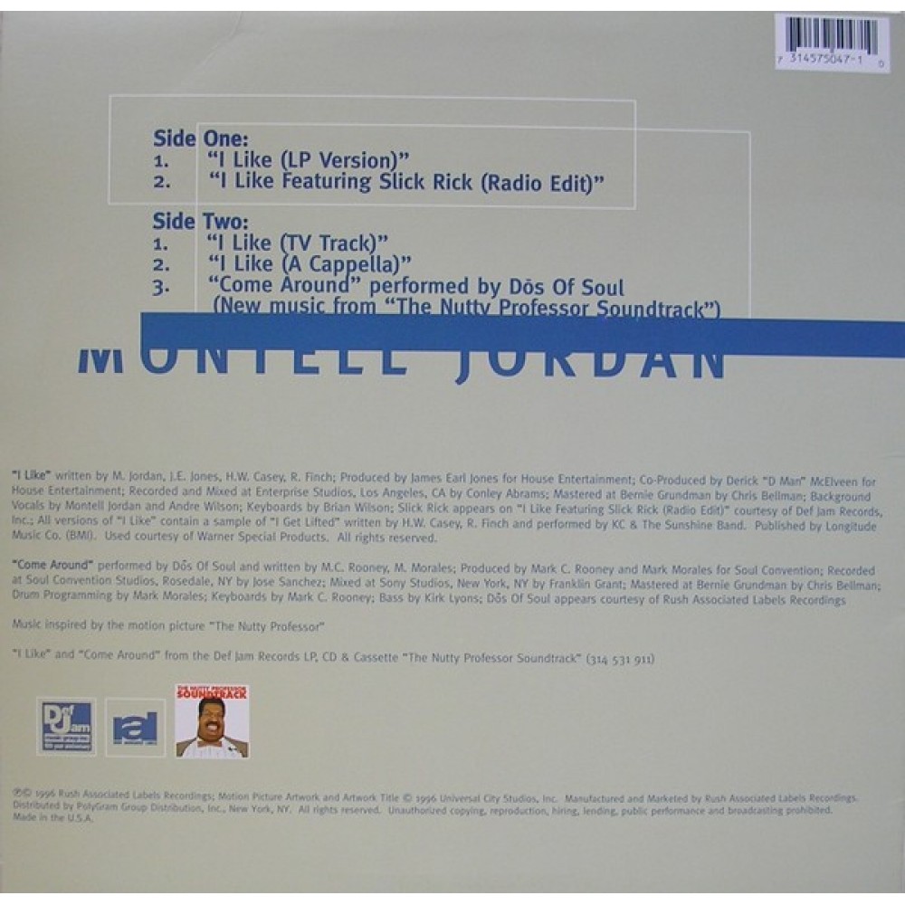 Montell Jordan Featuring Slick Rick – I Like